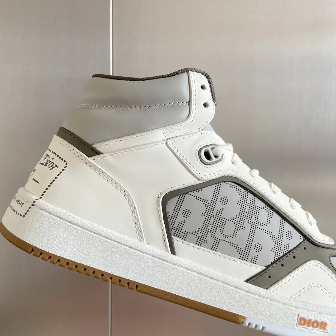 디올 남성 B27 하이탑 스니커즈 크림