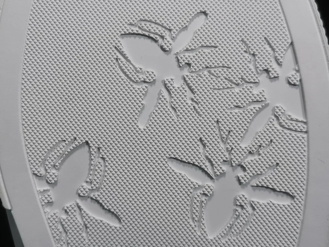 디올 B23 하이 디올 오블리크 캔버스 화이트