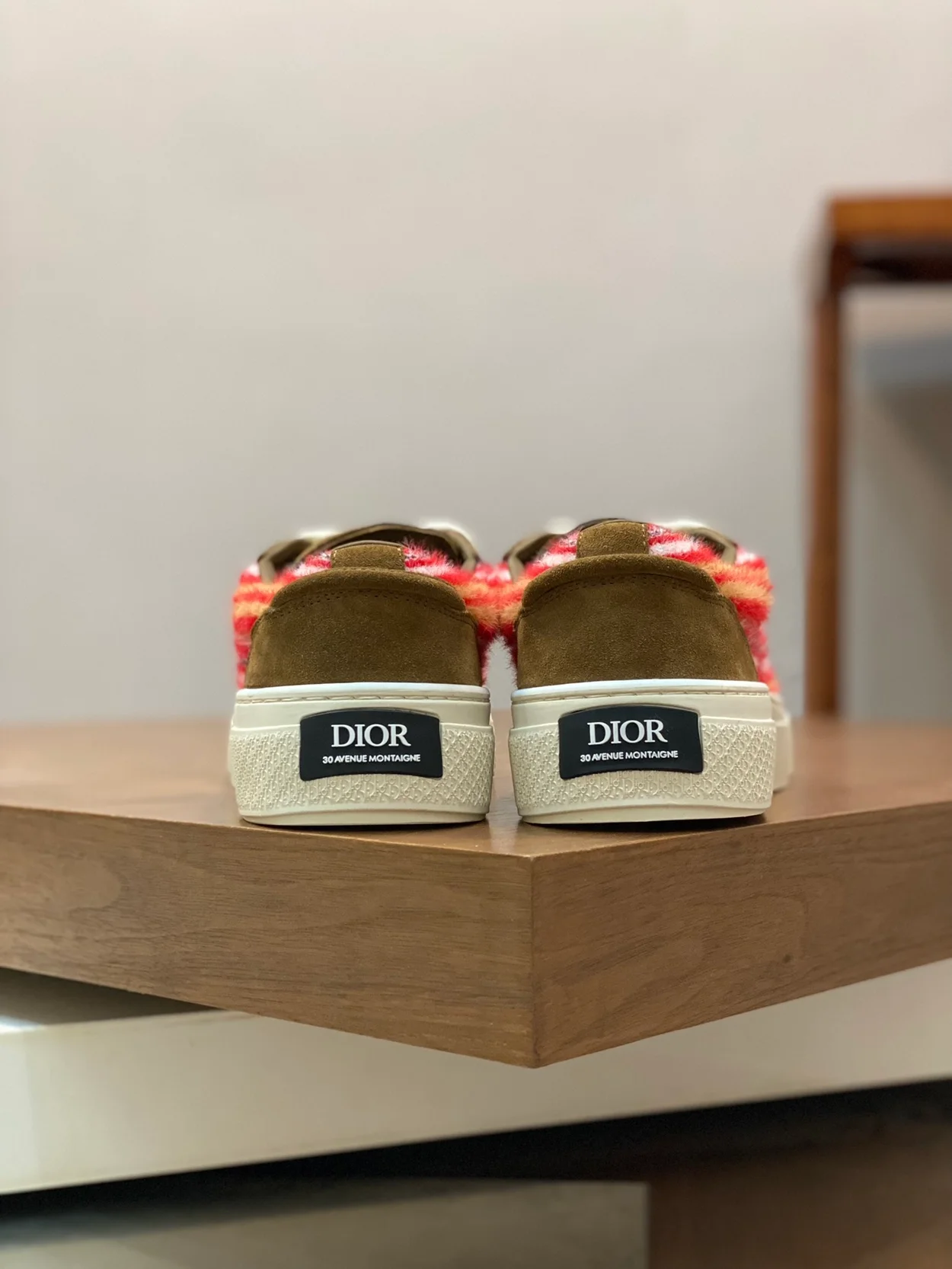 디올 x 데님 티어스 B33 스니커즈