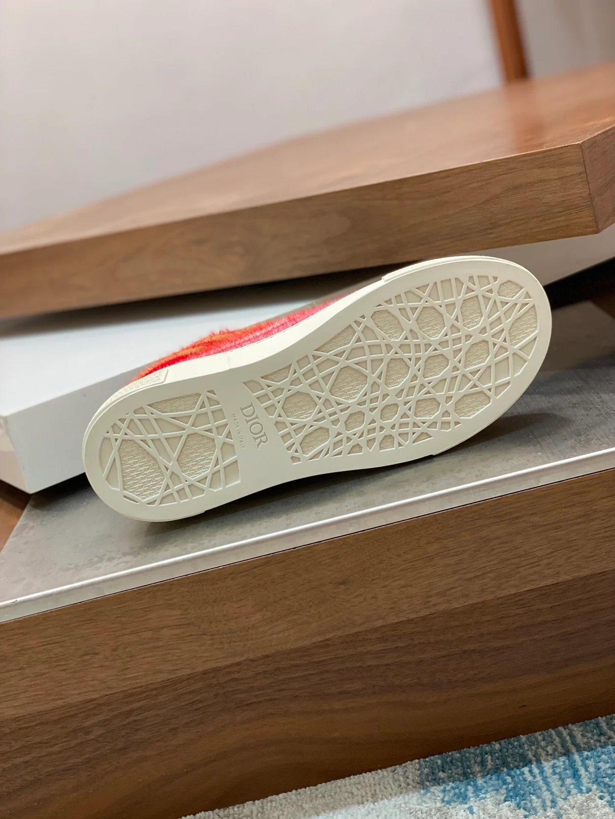 디올 x 데님 티어스 B33 스니커즈