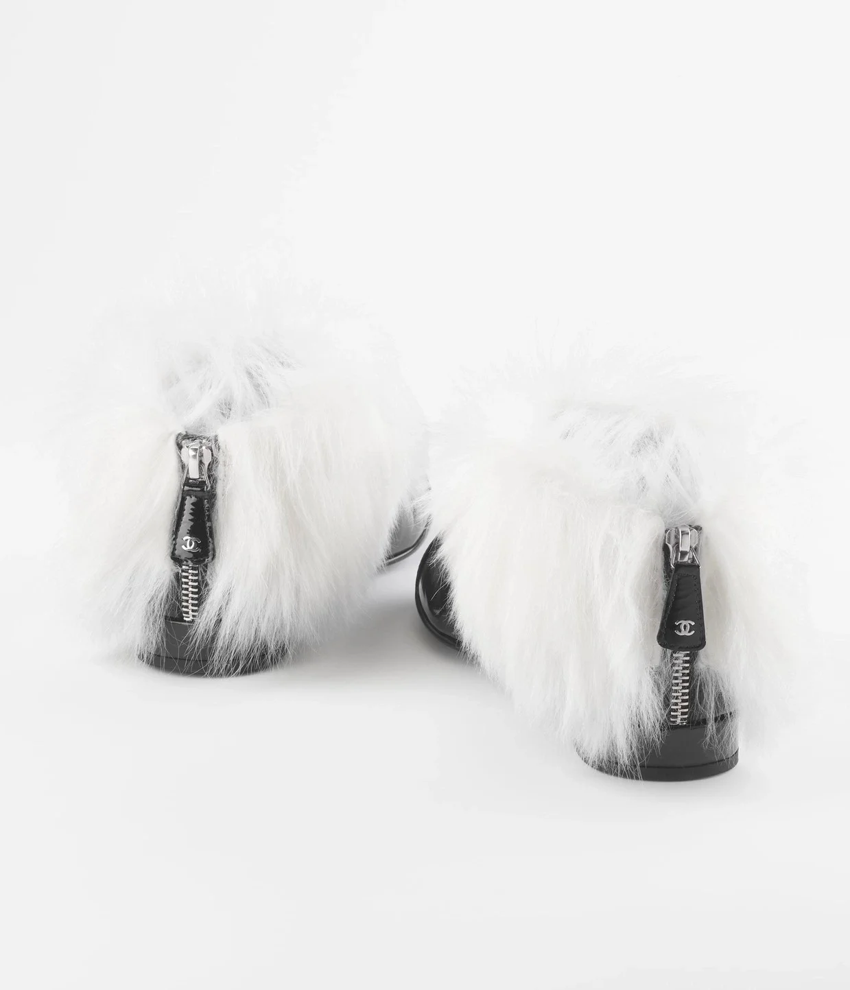 샤넬 양가죽 쇼트 부츠