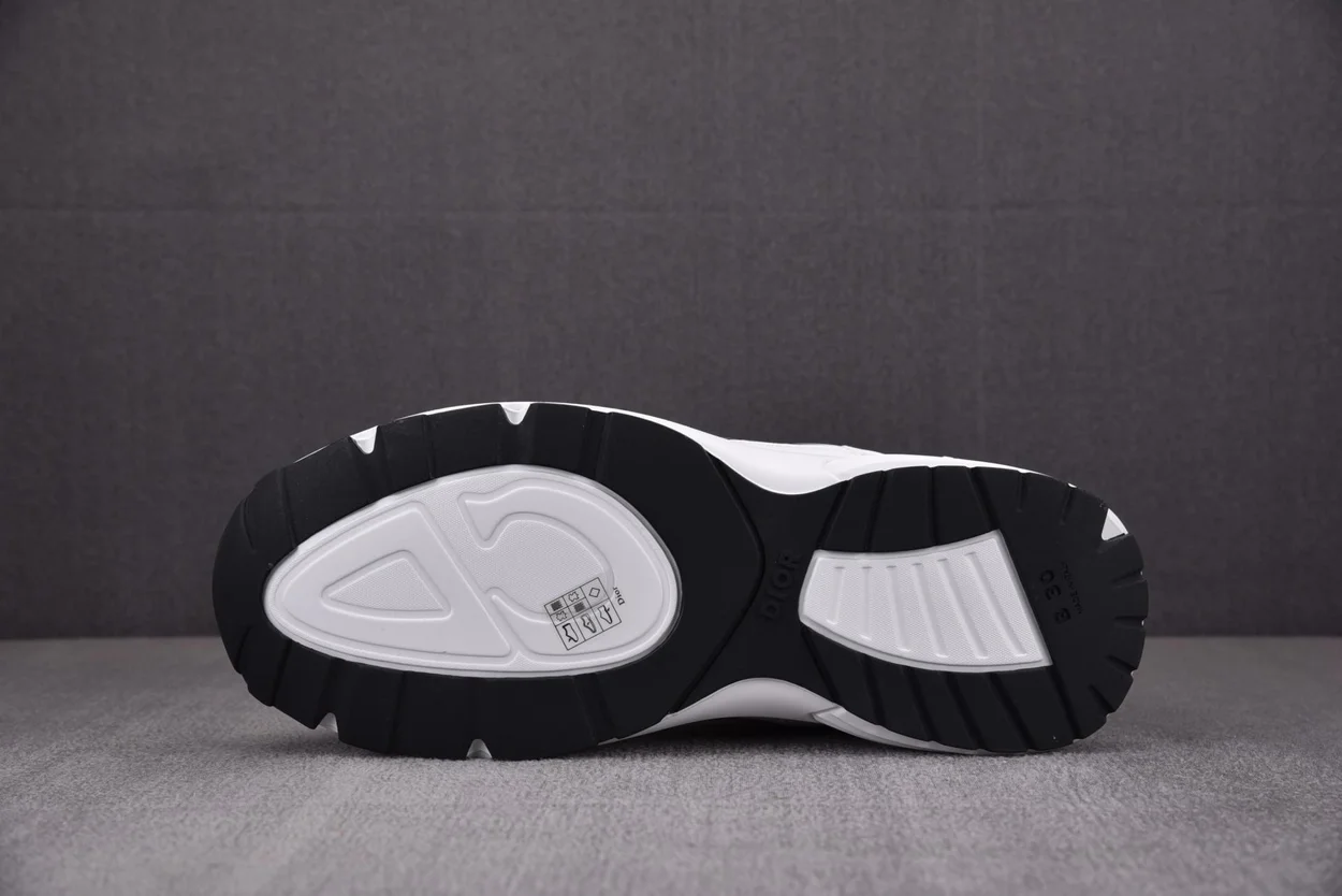 디올 B30 스니커즈 화이트 메시 & 테크니컬 패브릭