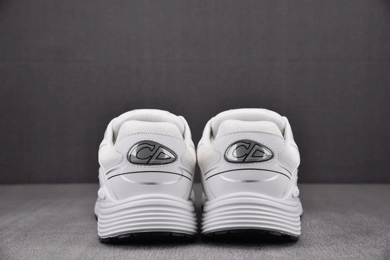 디올 B30 스니커즈 화이트 메시 & 테크니컬 패브릭