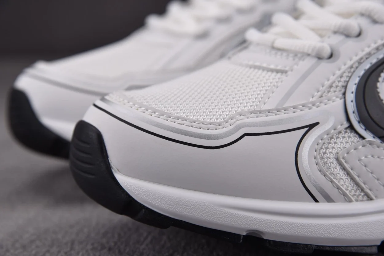 디올 B30 스니커즈 화이트 메시 & 테크니컬 패브릭