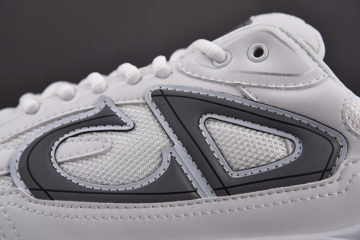 디올 B30 스니커즈 화이트 메시 & 테크니컬 패브릭