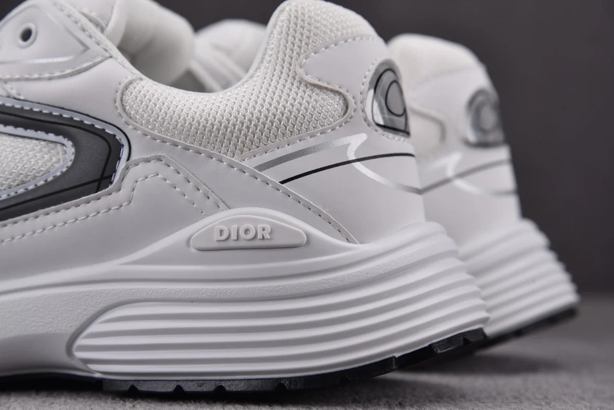 디올 B30 스니커즈 화이트 메시 & 테크니컬 패브릭