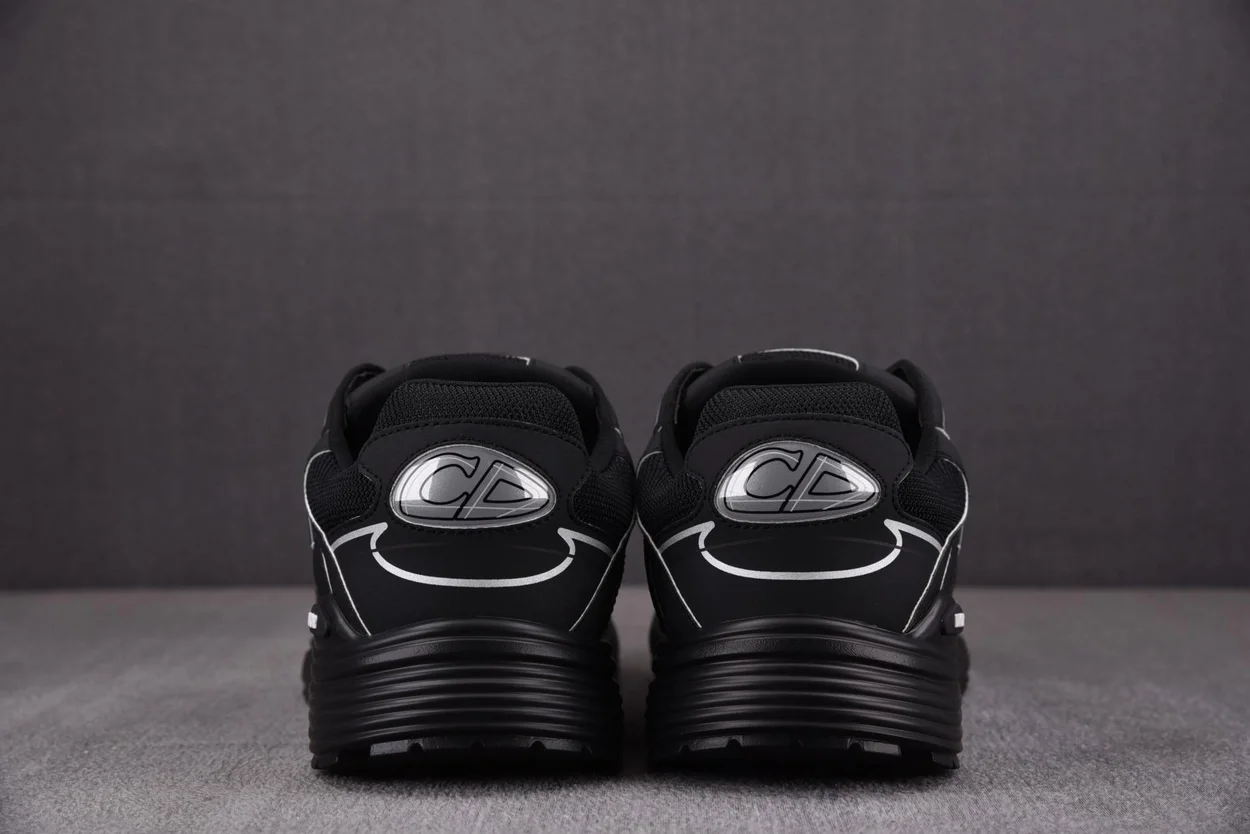 디올 B30 스니커즈 블랙 메시 & 테크니컬 패브릭