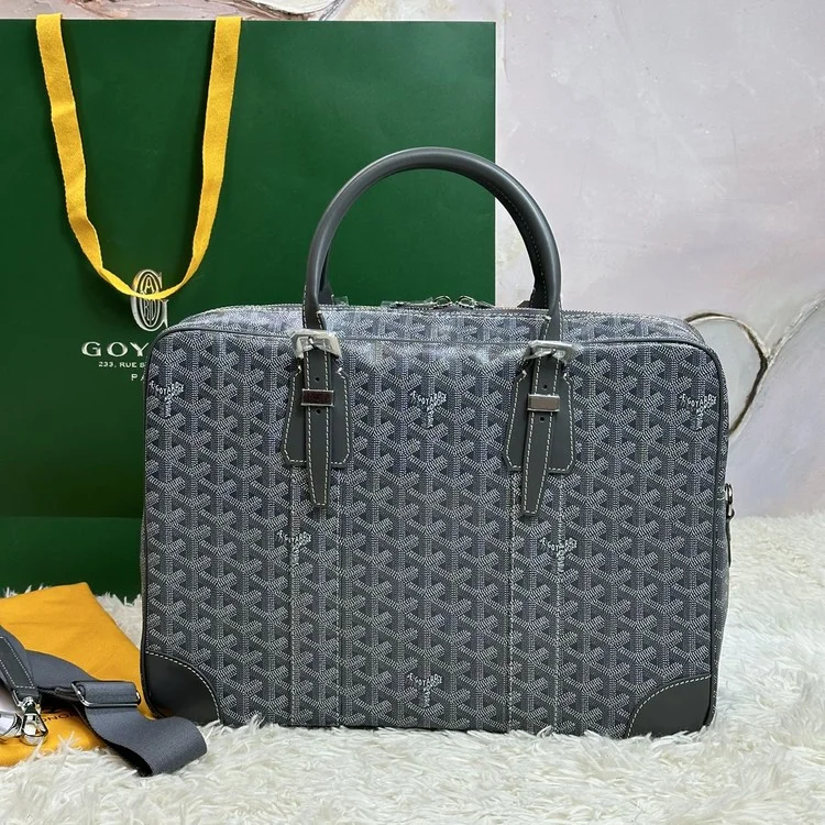 고야드 암바사드 브리프케이스 MM 그레이