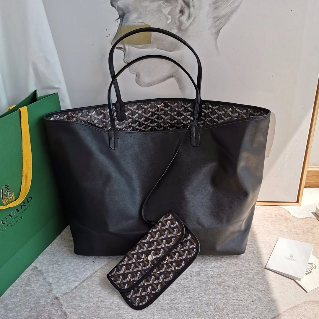 고야드 앙주 백 GM 블랙