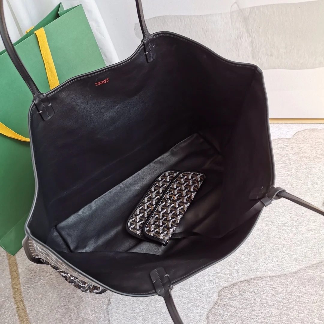 고야드 앙주 백 GM 블랙