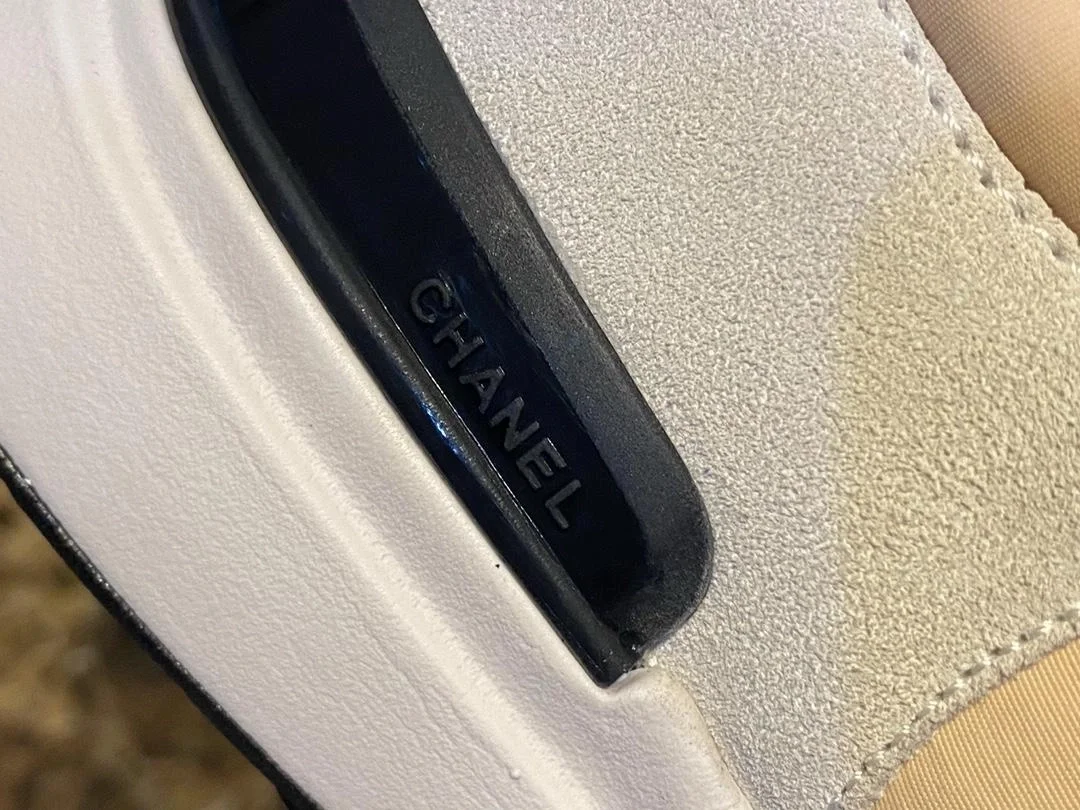 샤넬 스니커즈 트레이너 플랫 핑크