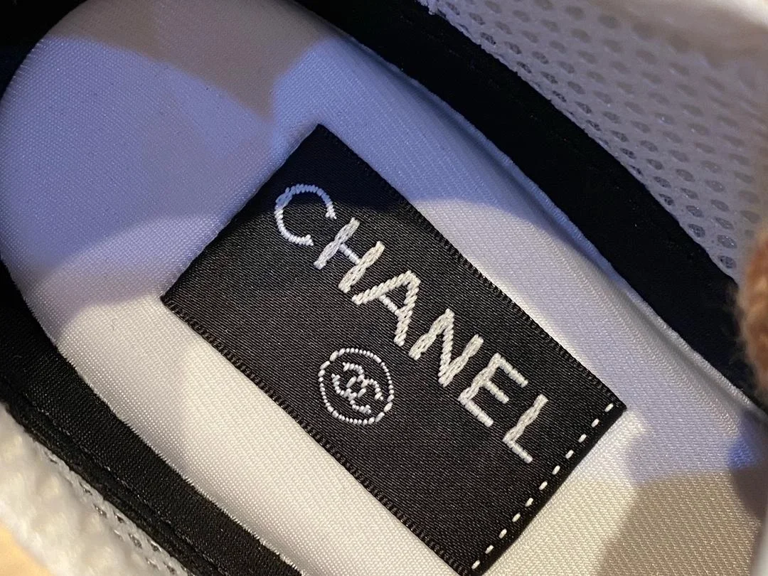 샤넬 스니커즈 트레이너 플랫 핑크