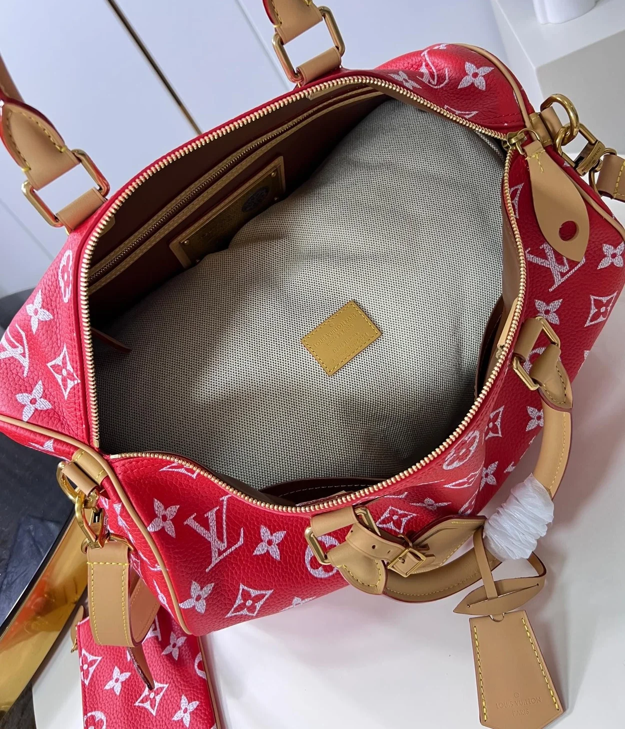 루이비통 런웨이 스피디 P9 반둘리에 40 M24420