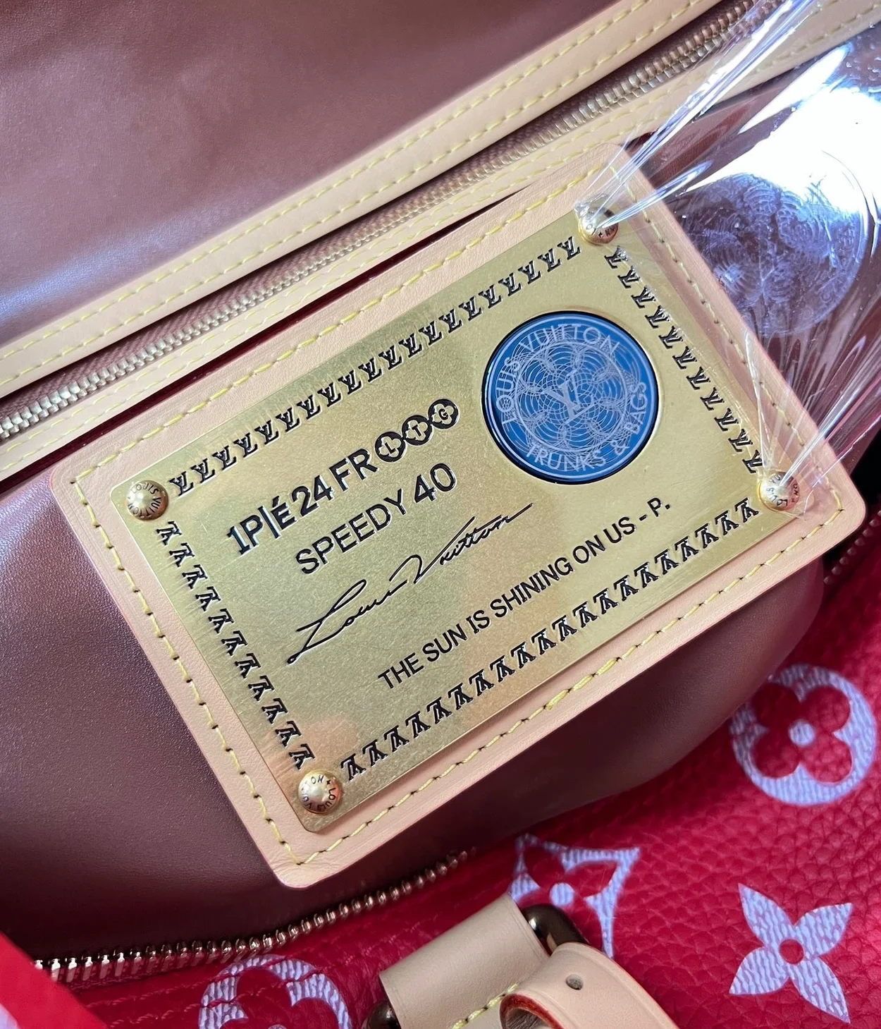 루이비통 런웨이 스피디 P9 반둘리에 40 M24420