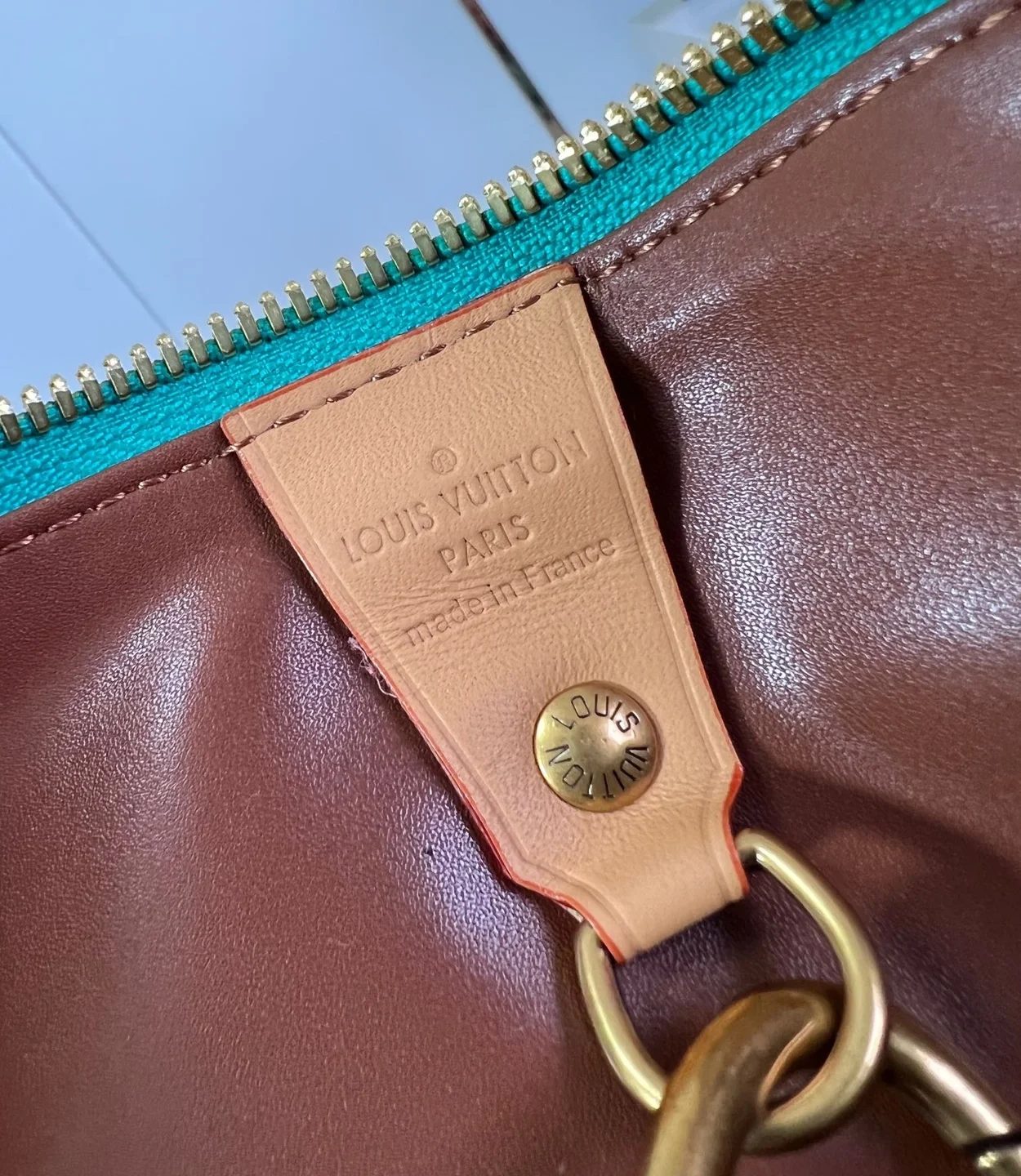 루이비통 런웨이 스피디 P9 반둘리에 40 그린 M24417