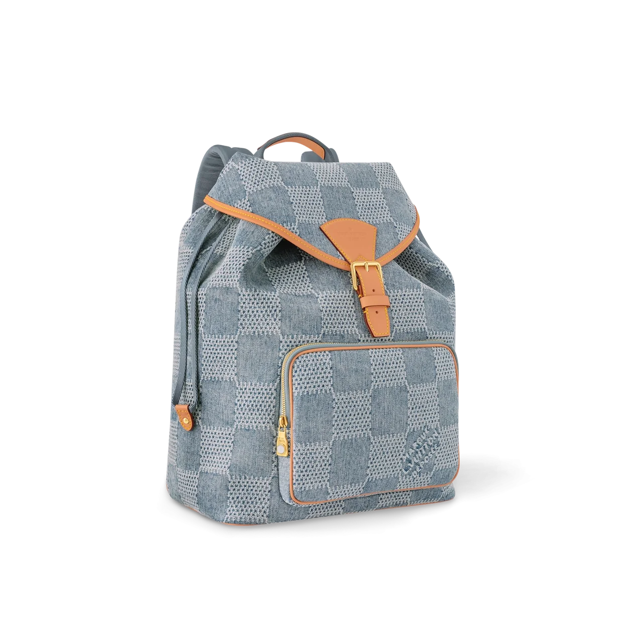 루이비통 몽수리 백팩 다미에 데님 블루 N40708