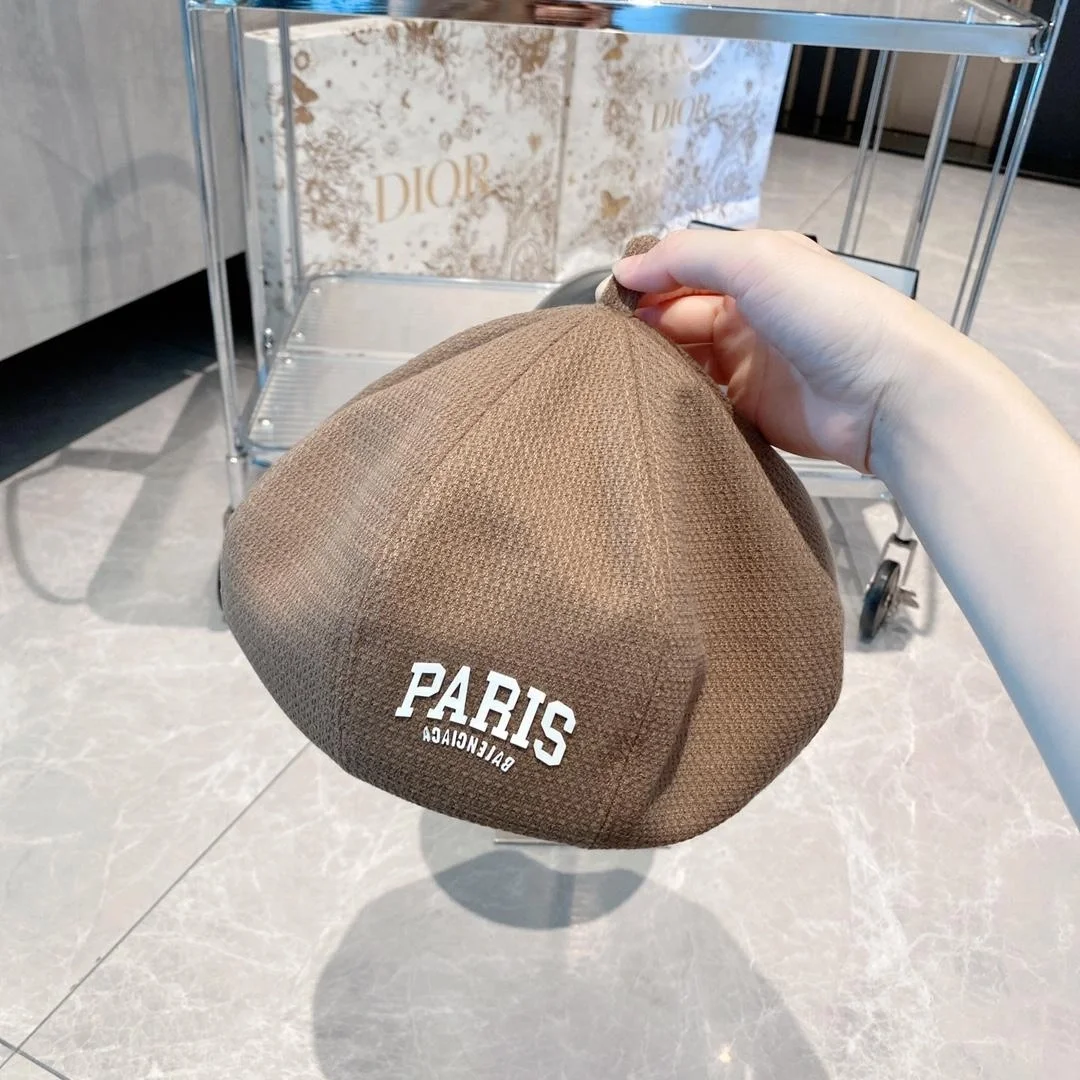 발렌시아가 파리스 브라운 베레모