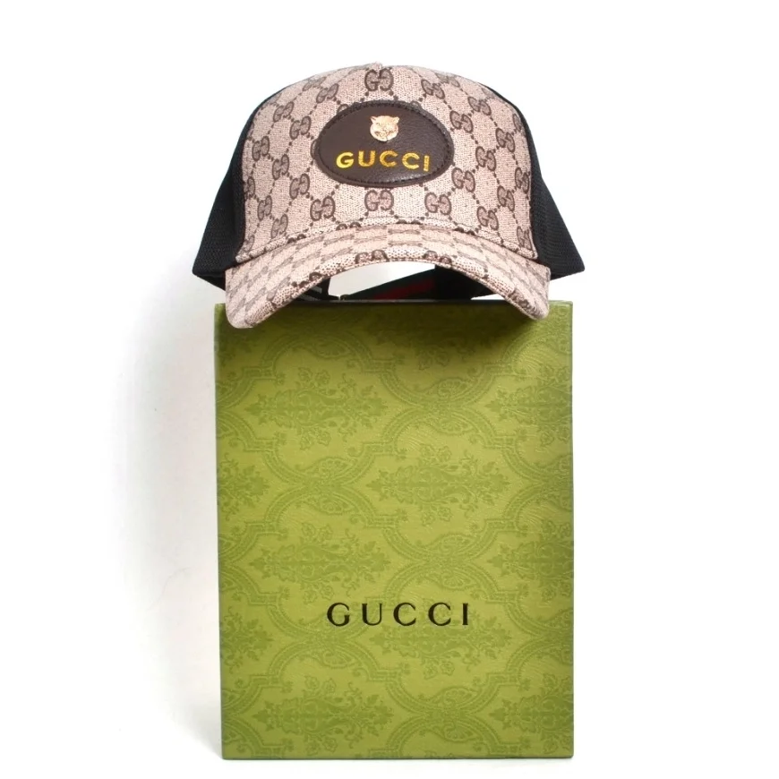 구찌 GG 슈프림 자카드 메쉬 캡