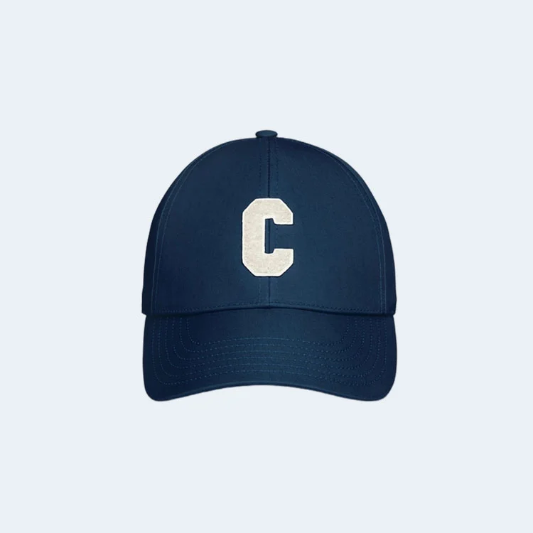 셀린느 이니셜 베이스볼 캡 네이비