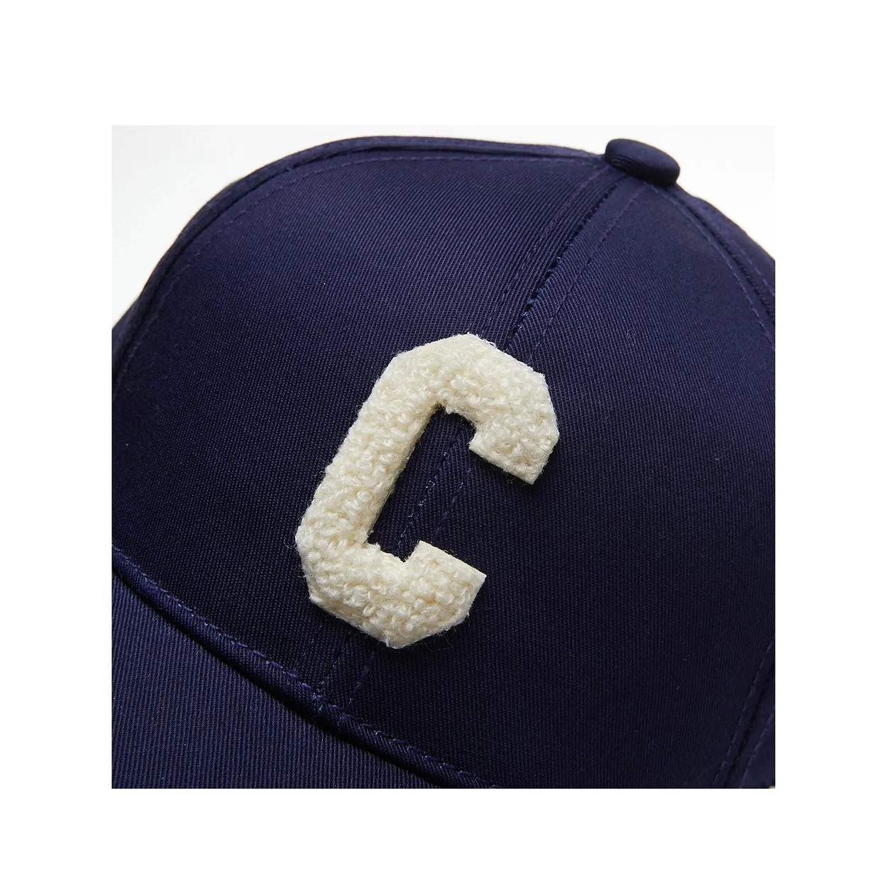 셀린느 이니셜 베이스볼 캡 네이비