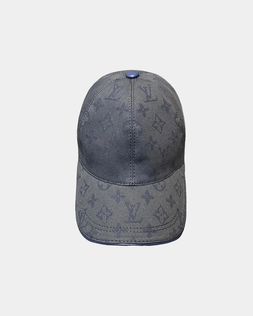 루이비통 풀 자카드 챠콜 베이스볼 캡