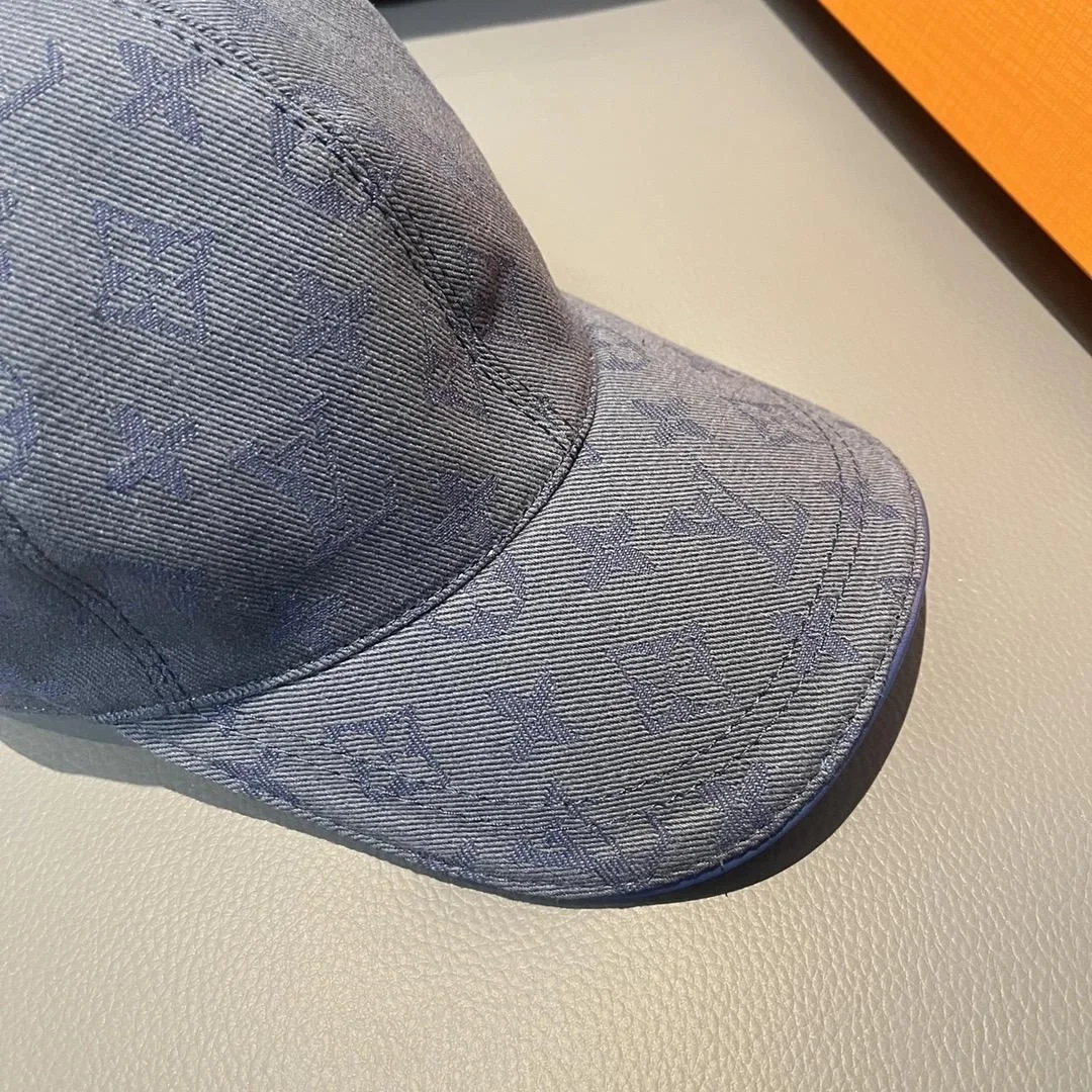 루이비통 풀 자카드 챠콜 베이스볼 캡