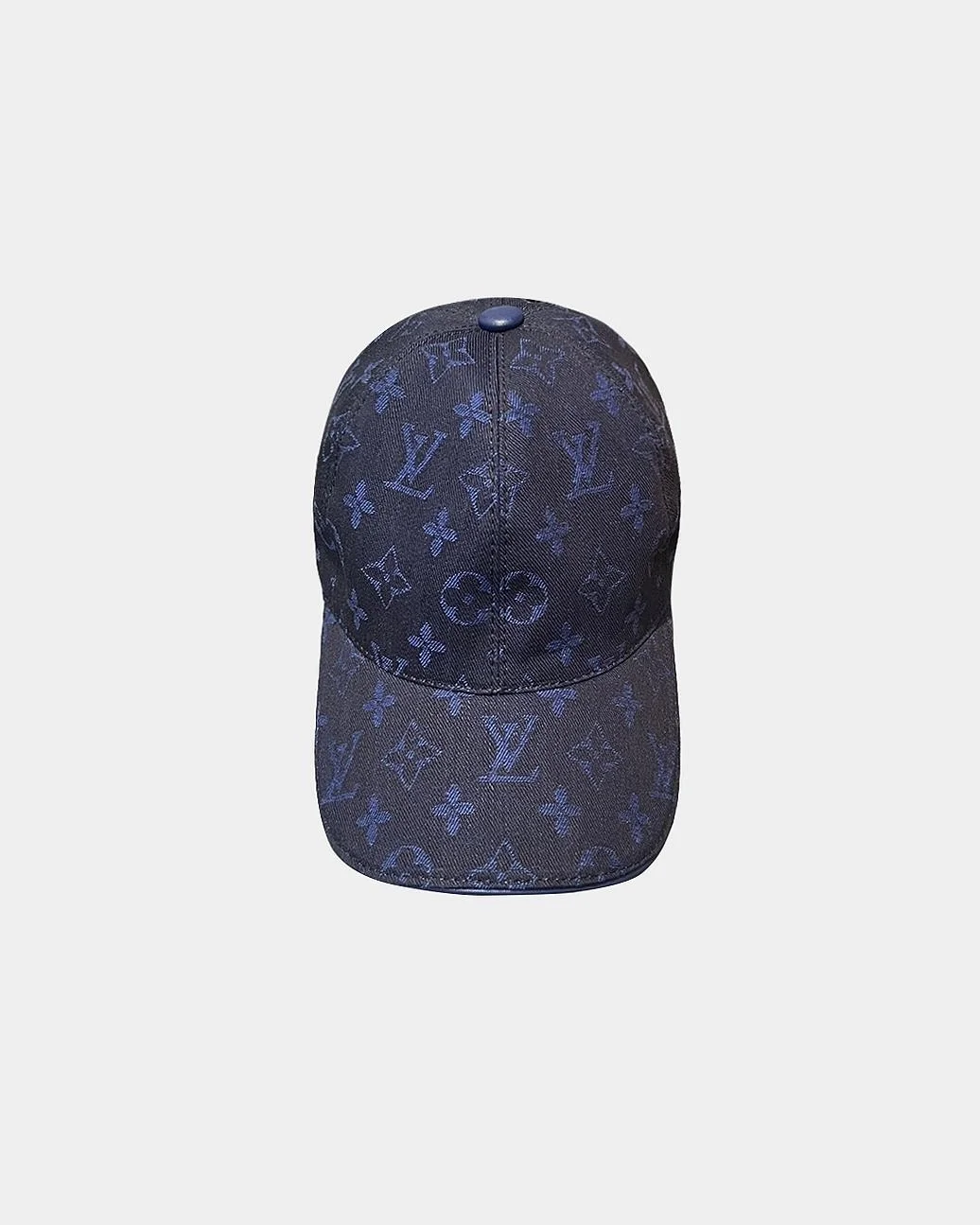 루이비통 풀 자카드 네이비 베이스볼 캡