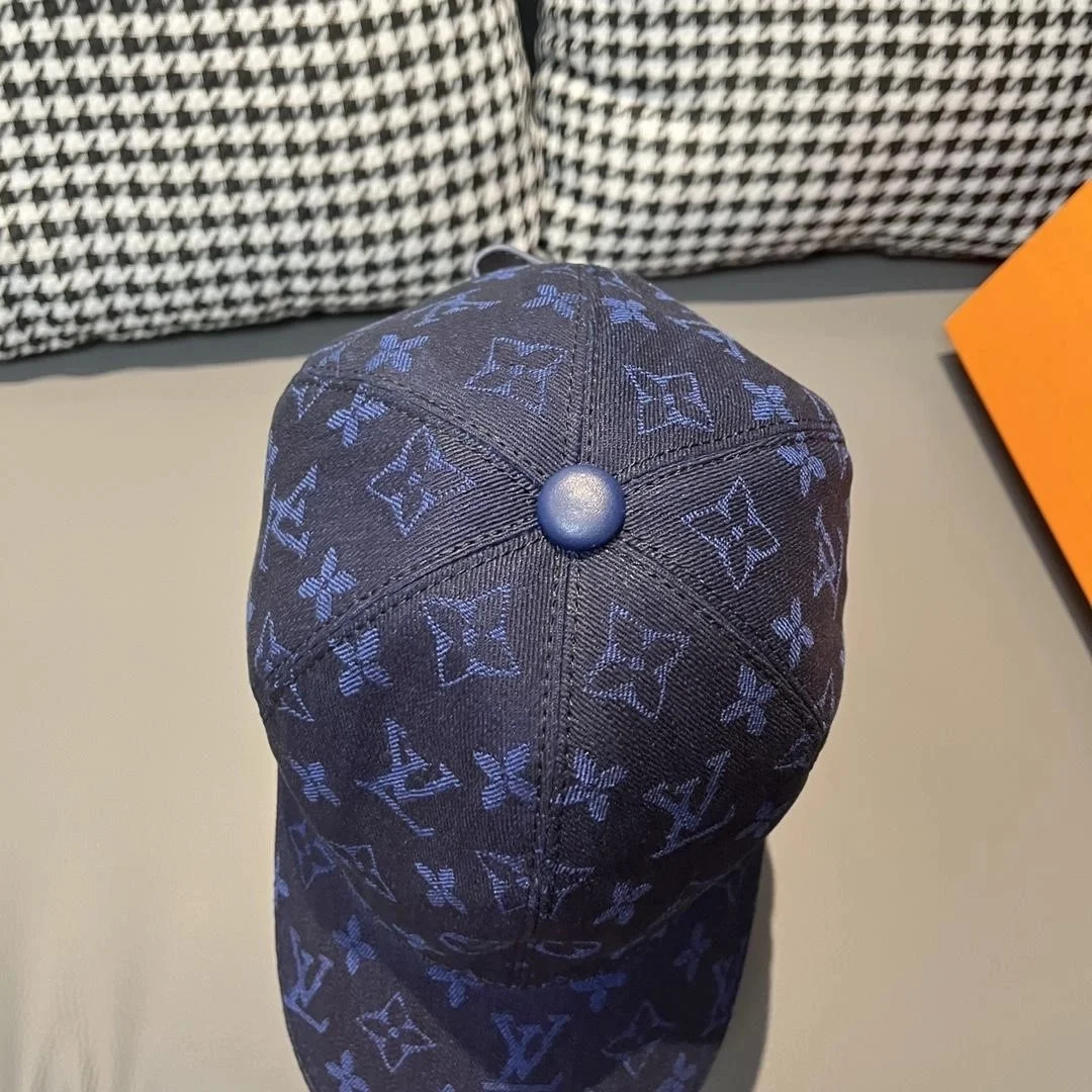 루이비통 풀 자카드 네이비 베이스볼 캡