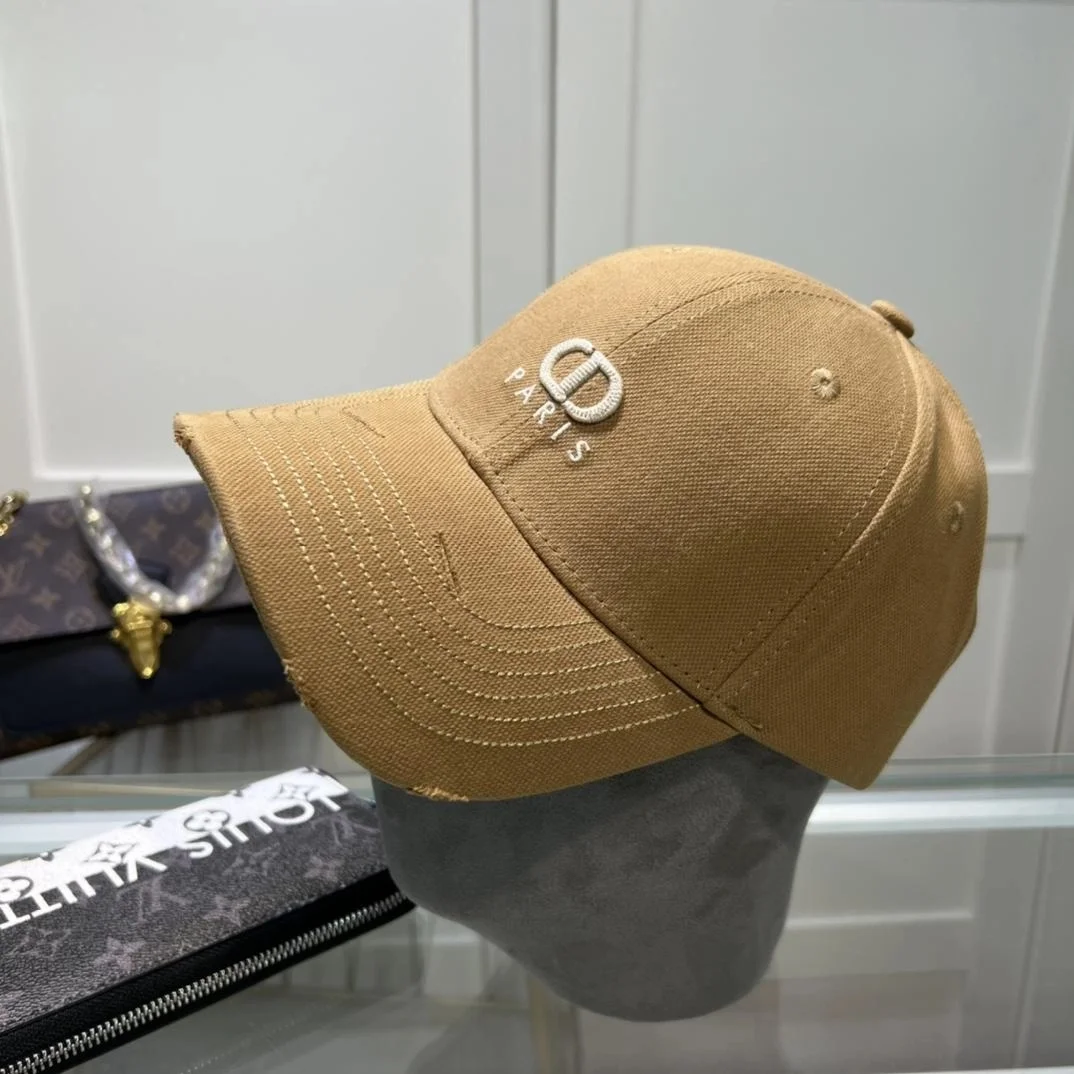 디올 빈티지 진베이지 캡