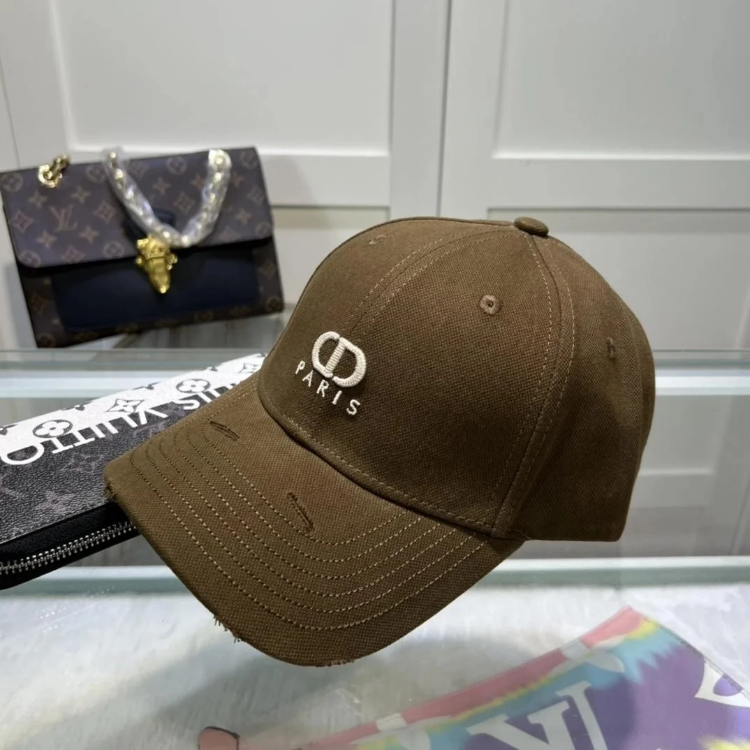 디올 빈티지 브라운 캡