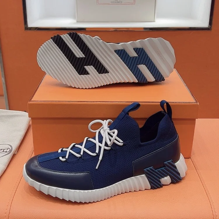 에르메스 리프트 슬립 온 스니커즈