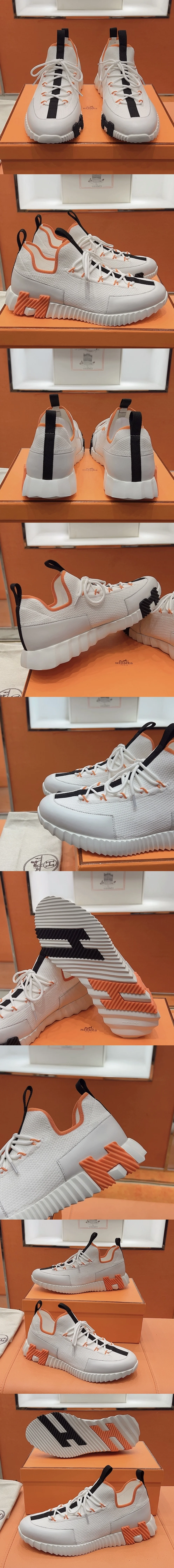 에르메스 리프트 슬립 온 스니커즈