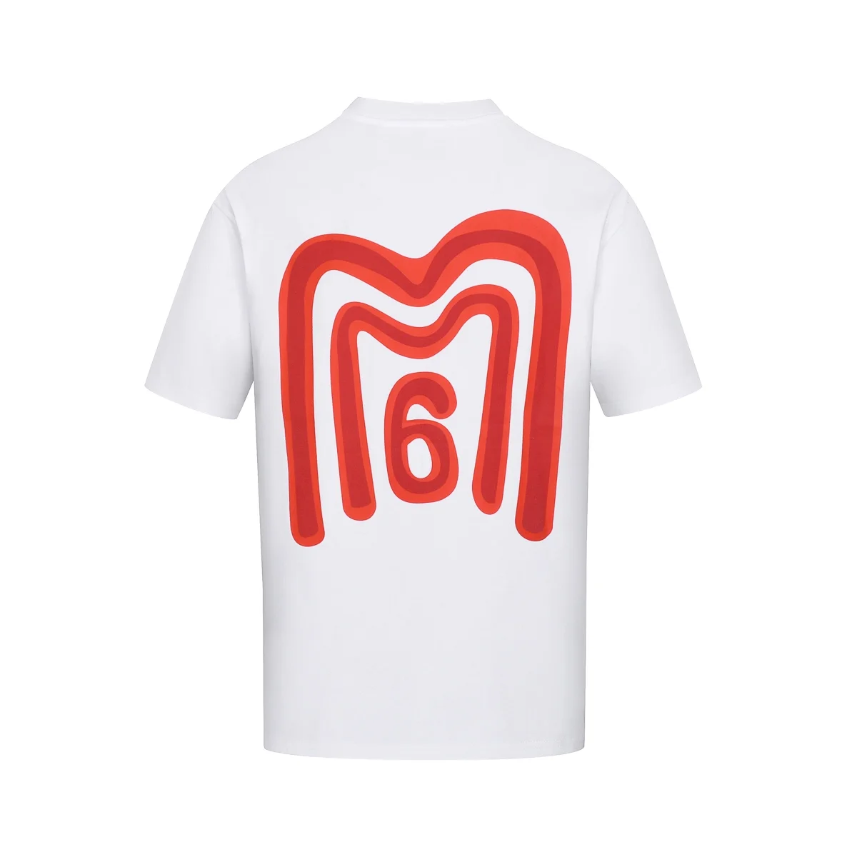 메종 마르지엘라 탑스 썬머 화이트 티셔츠