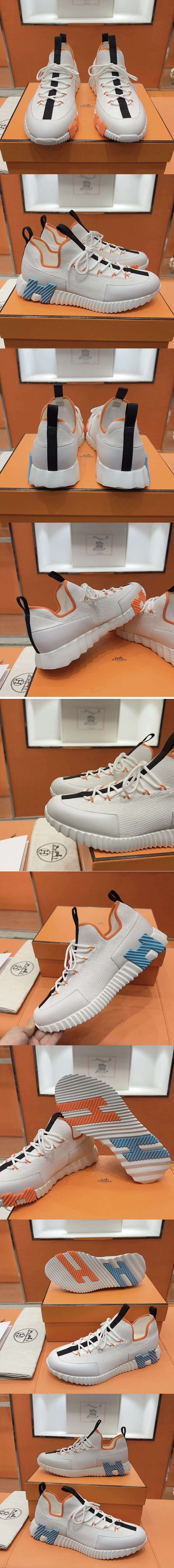 에르메스 리프트 슬립 온 스니커즈