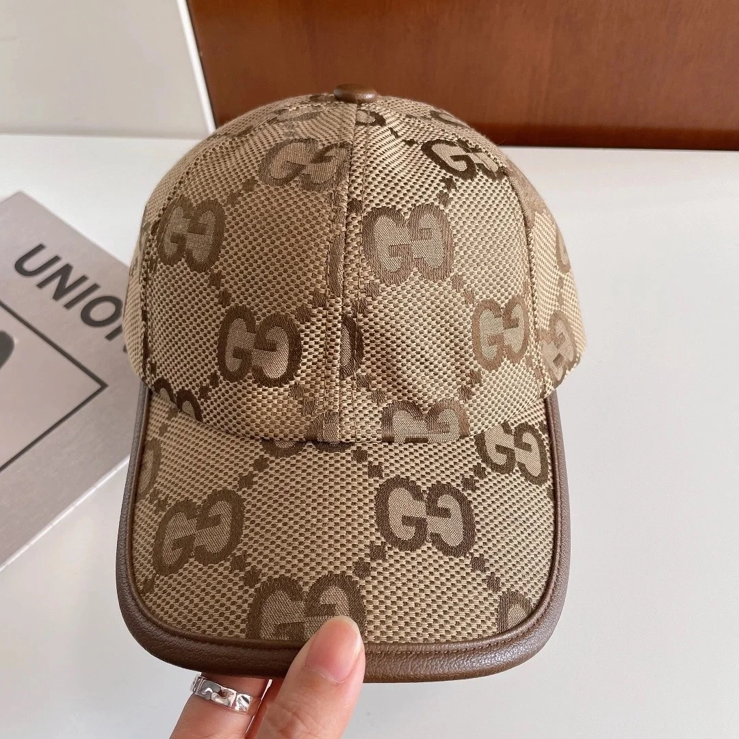 구찌 점보 GG 캔버스 야구 모자