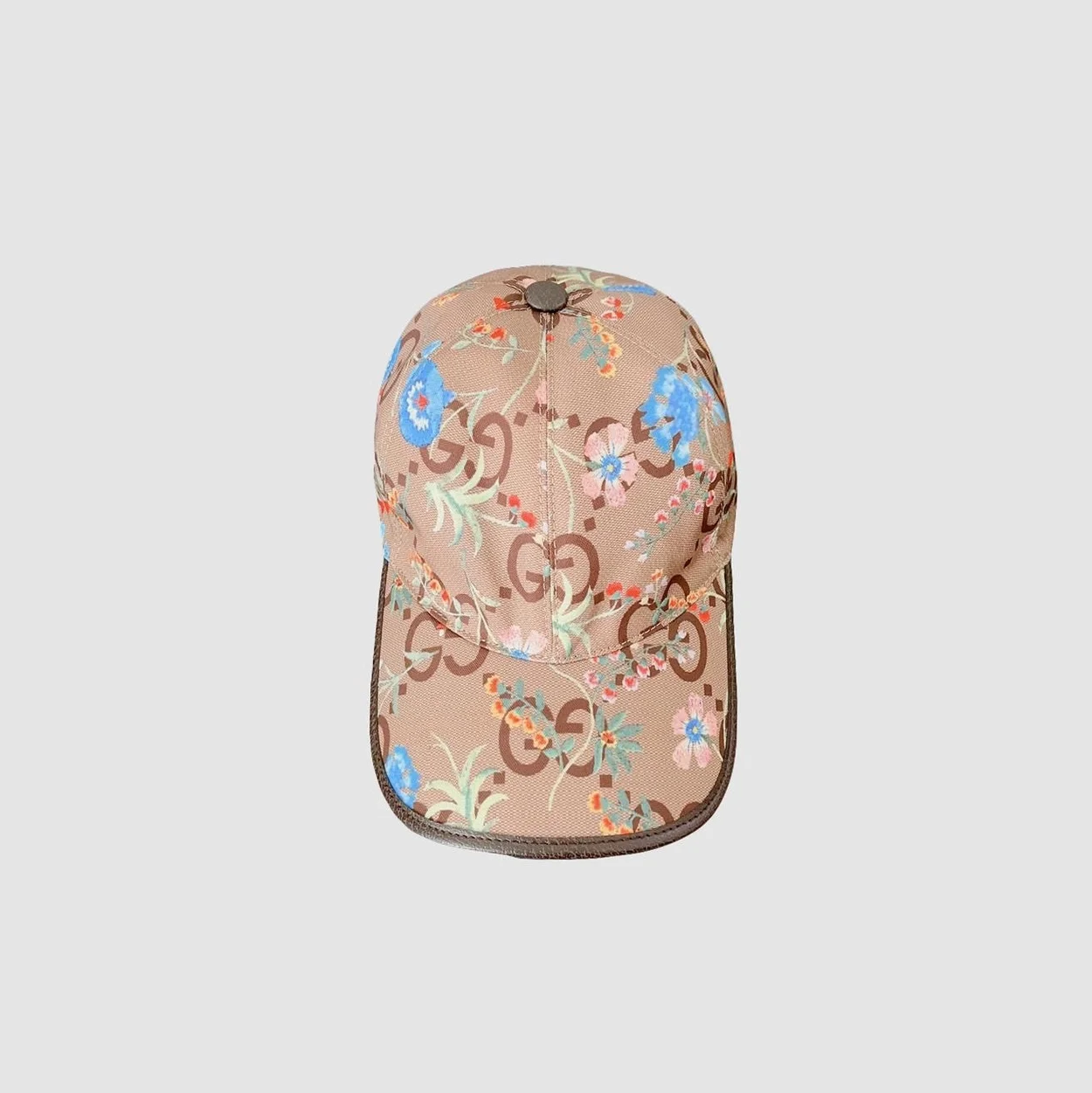 구찌 GG 풀로럴 베이스볼 캡