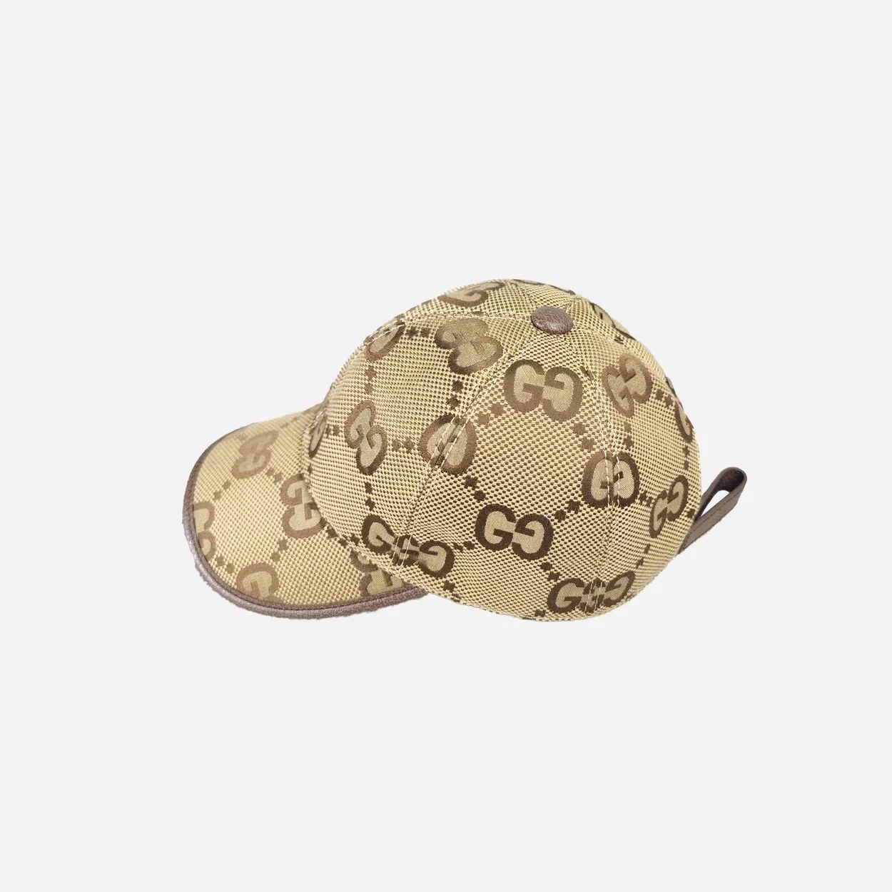 구찌 GG 슈프림 내추럴 코튼 베이스볼 캡