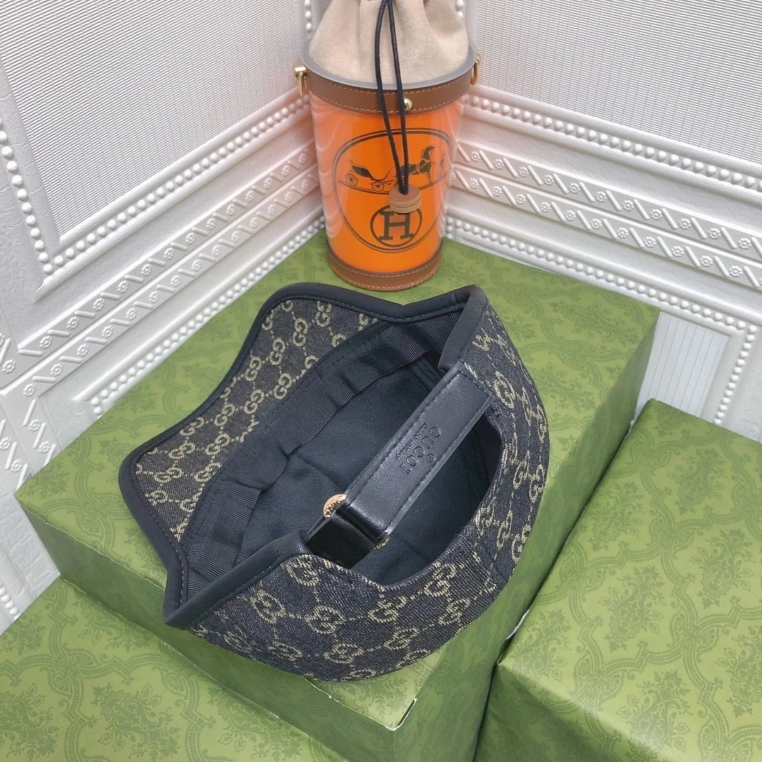 구찌 GG 데님 야구 모자