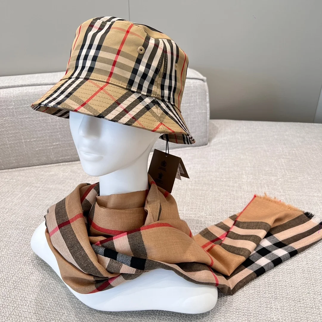 버버리 개버딘 버킷햇