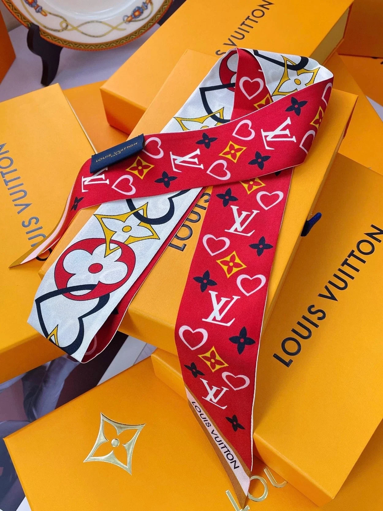 루이비통 비비 마이 트루 방도 스카프 M78117