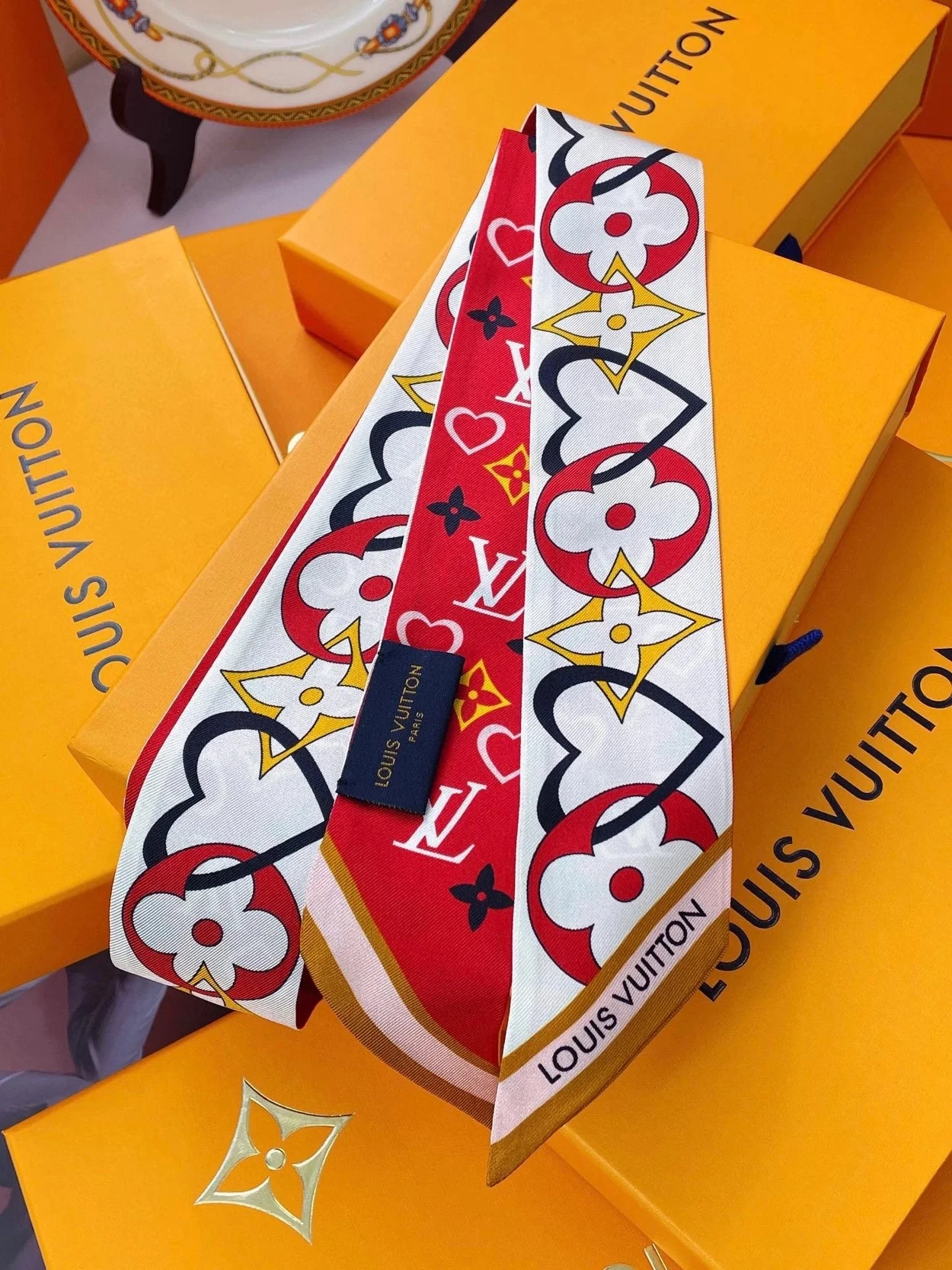 루이비통 비비 마이 트루 방도 스카프 M78117