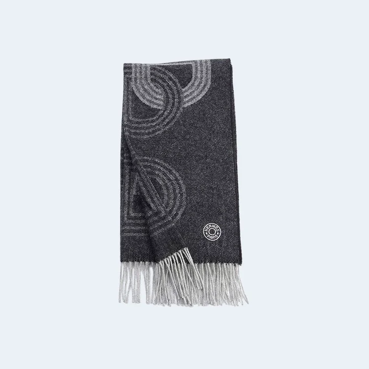 에르메스 캐시미어 머플러 그레이