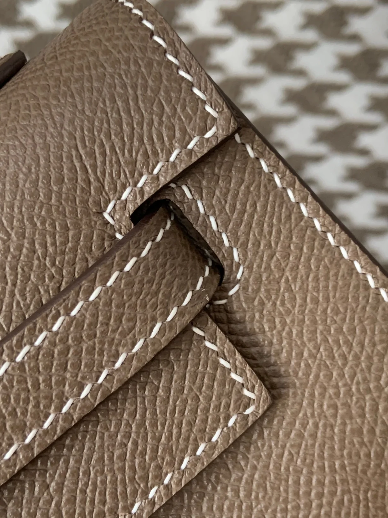 에르메스 켈리 25 셀리에 엘리펀트 그레이 실버 하드웨어 (100% HAND MADE)