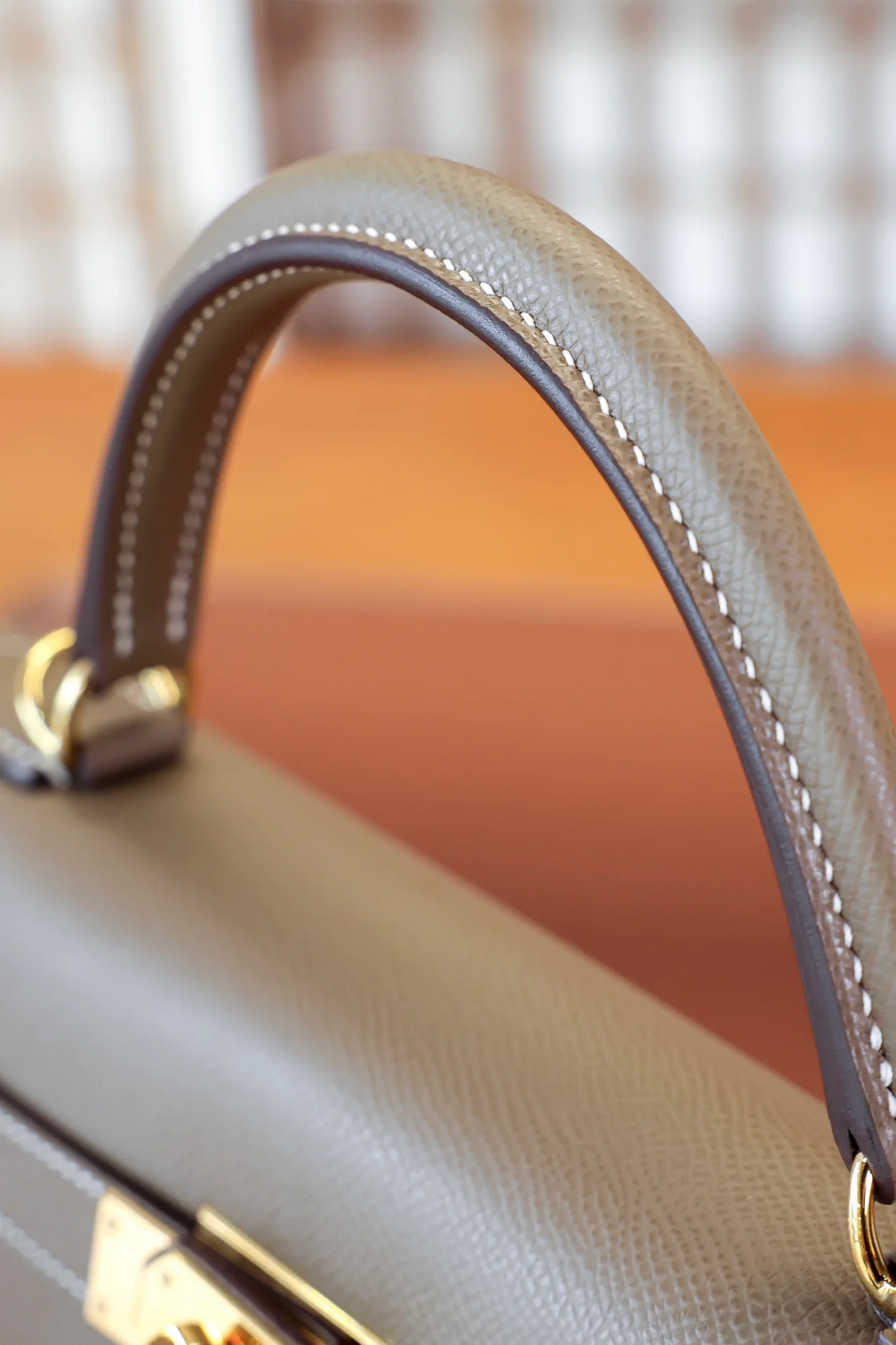 에르메스 켈리 25 셀리에 에토프 골드 하드웨어 (100% HAND MADE)