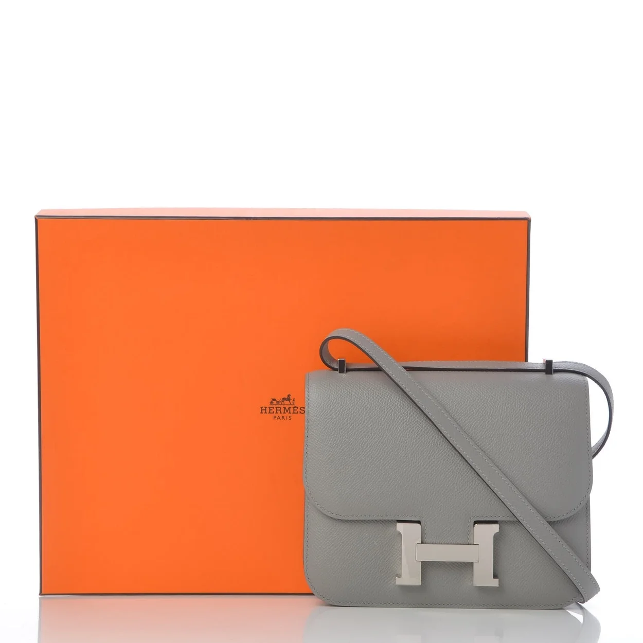 에르메스 콘스탄스 18 그레이 앱송 팔라듐 하드웨어 (100% HAND MADE)