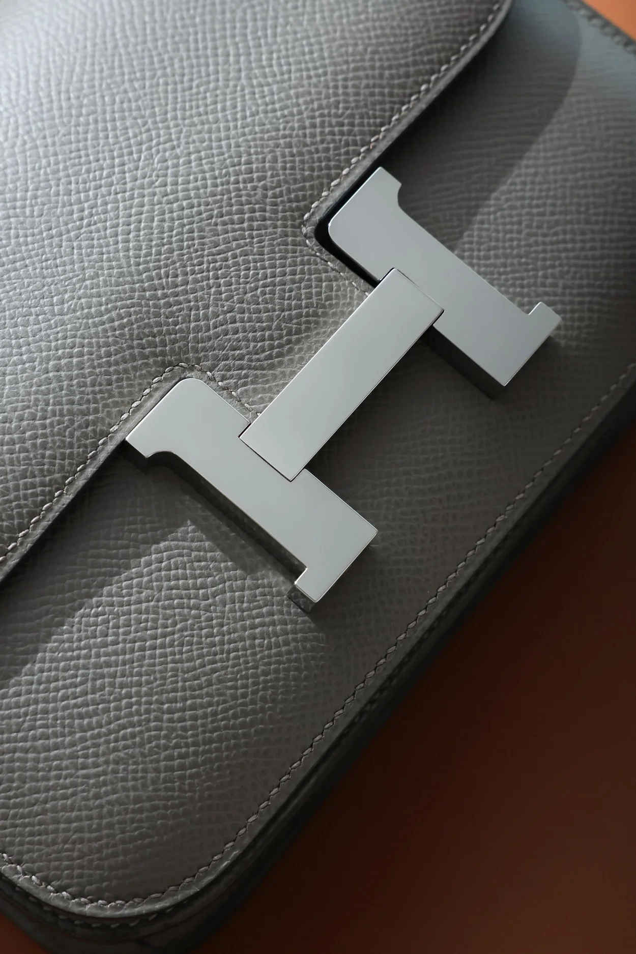 에르메스 콘스탄스 18 그레이 앱송 팔라듐 하드웨어 (100% HAND MADE)