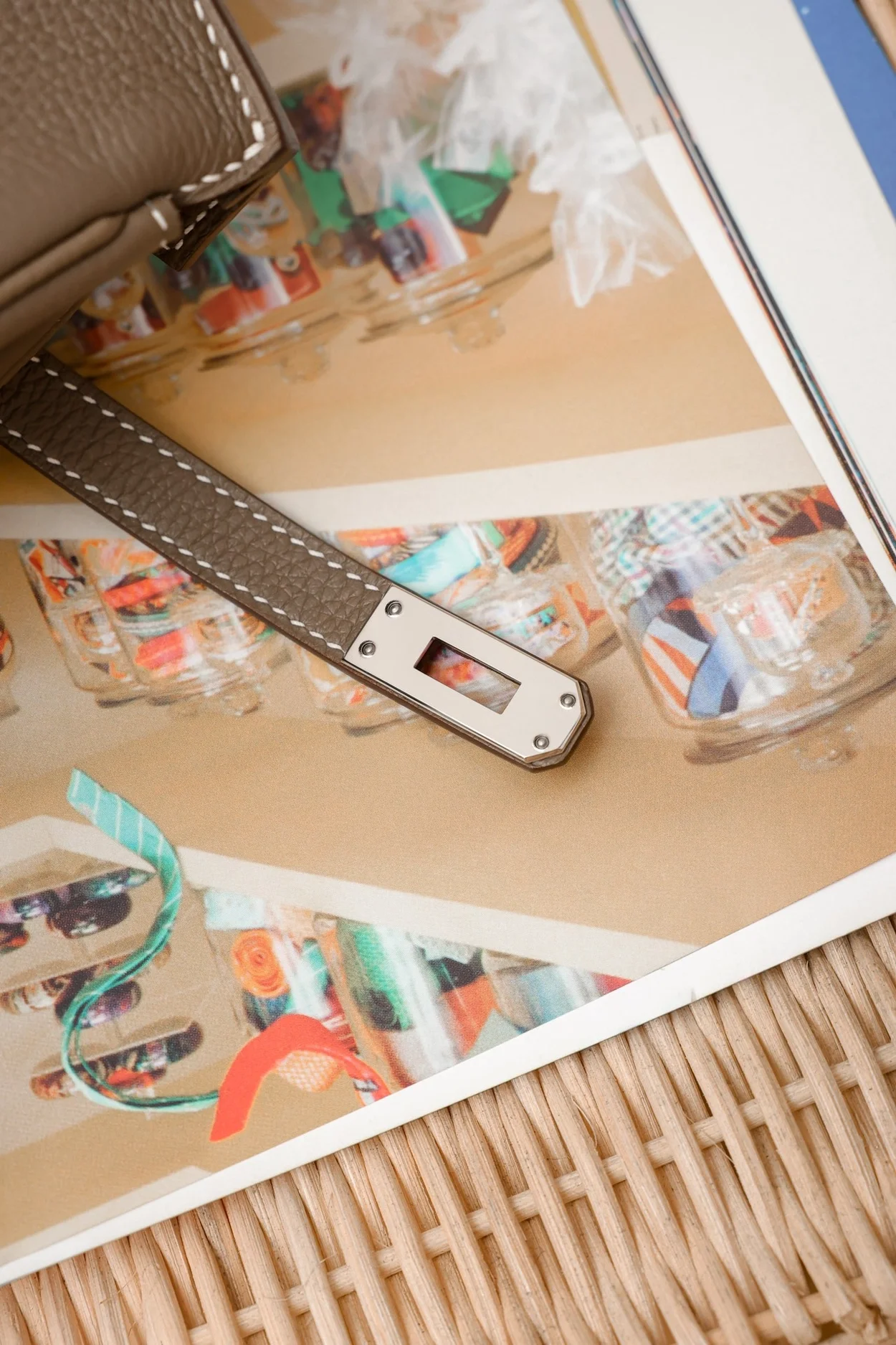 에르메스 버킨 25 르투르네 에토프 실버 하드웨어 (100% HAND MADE)