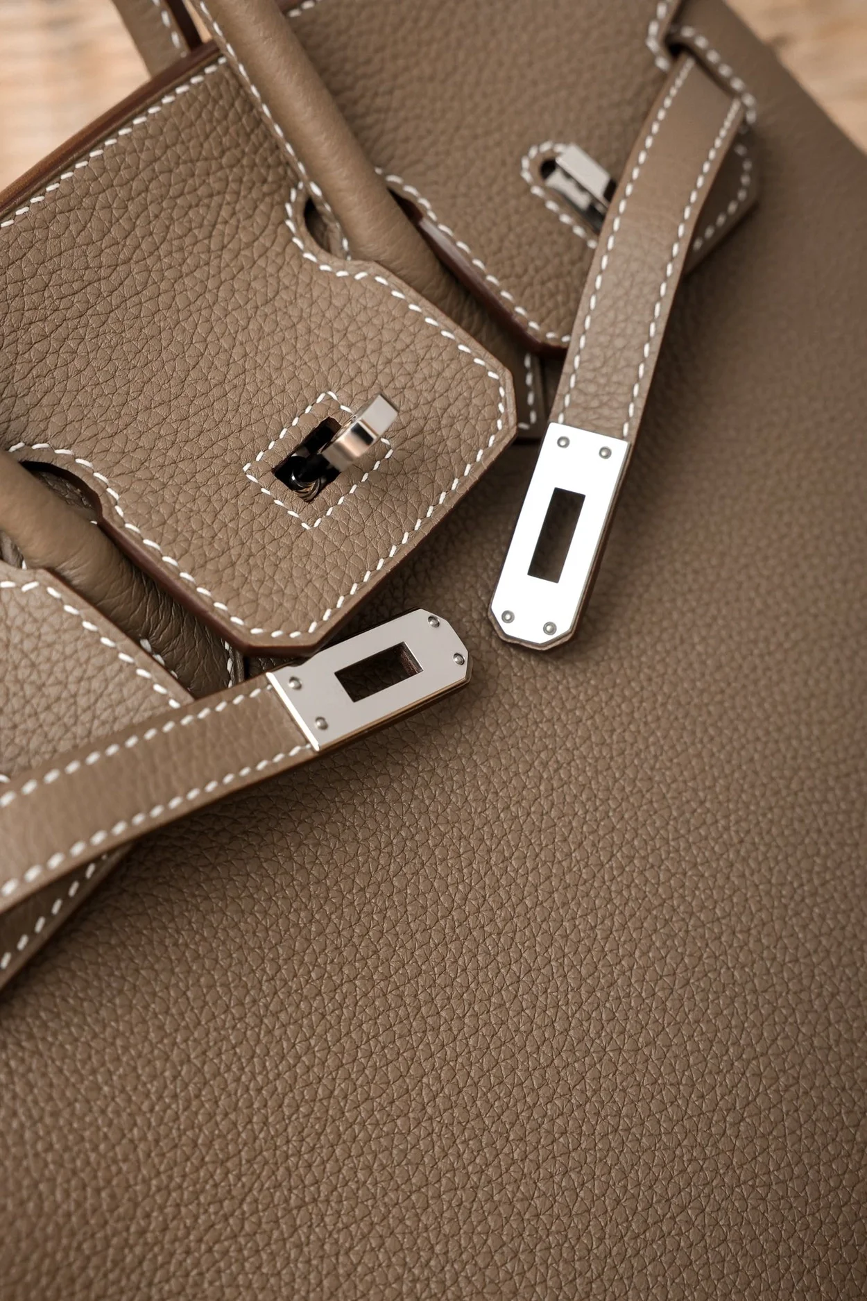 에르메스 버킨 25 르투르네 에토프 실버 하드웨어 (100% HAND MADE)