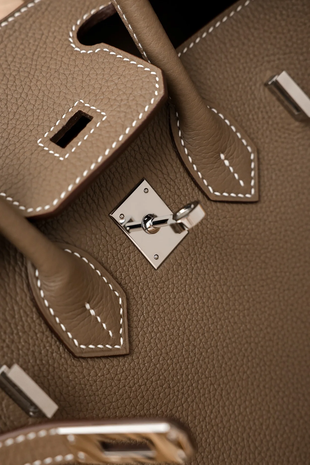 에르메스 버킨 25 르투르네 에토프 실버 하드웨어 (100% HAND MADE)