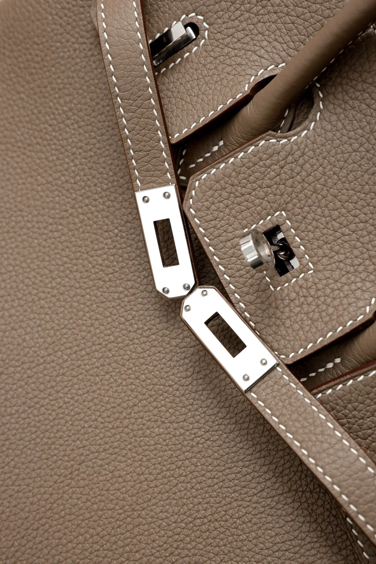 에르메스 버킨 25 르투르네 에토프 실버 하드웨어 (100% HAND MADE)